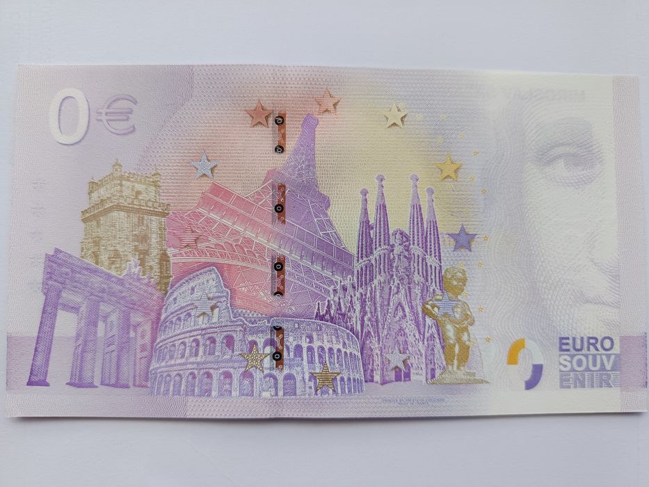 Nota comemorativa 0 euros