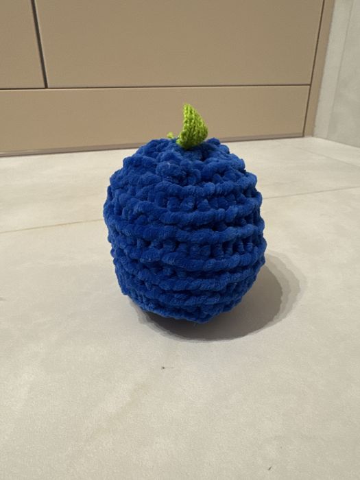 Borówka robiona na szydelku