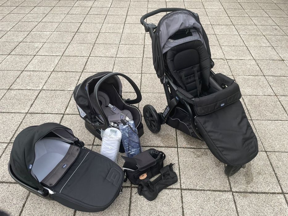 Коляска Chicco Trio Activ 3 Jet Black
