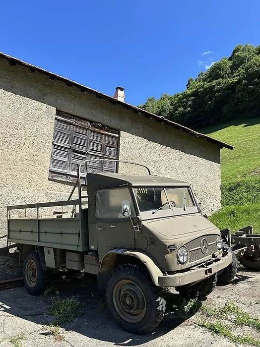 Mercedes-Benz Unimog S404  Mercedes Unimog S404 wersja wojskowa S 404 mosty portalowe zwolnice