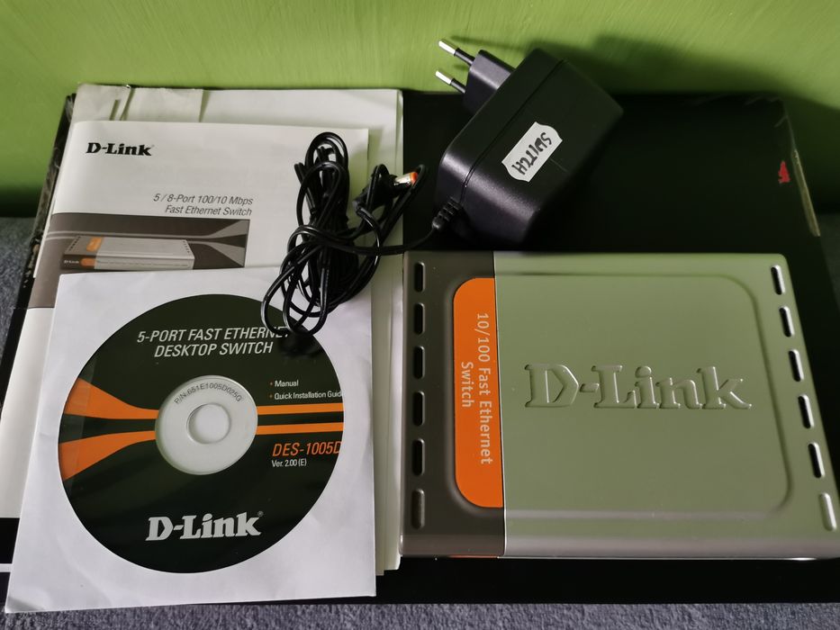 Switch D-Link DES-1005D Przełącznik 5-portowy