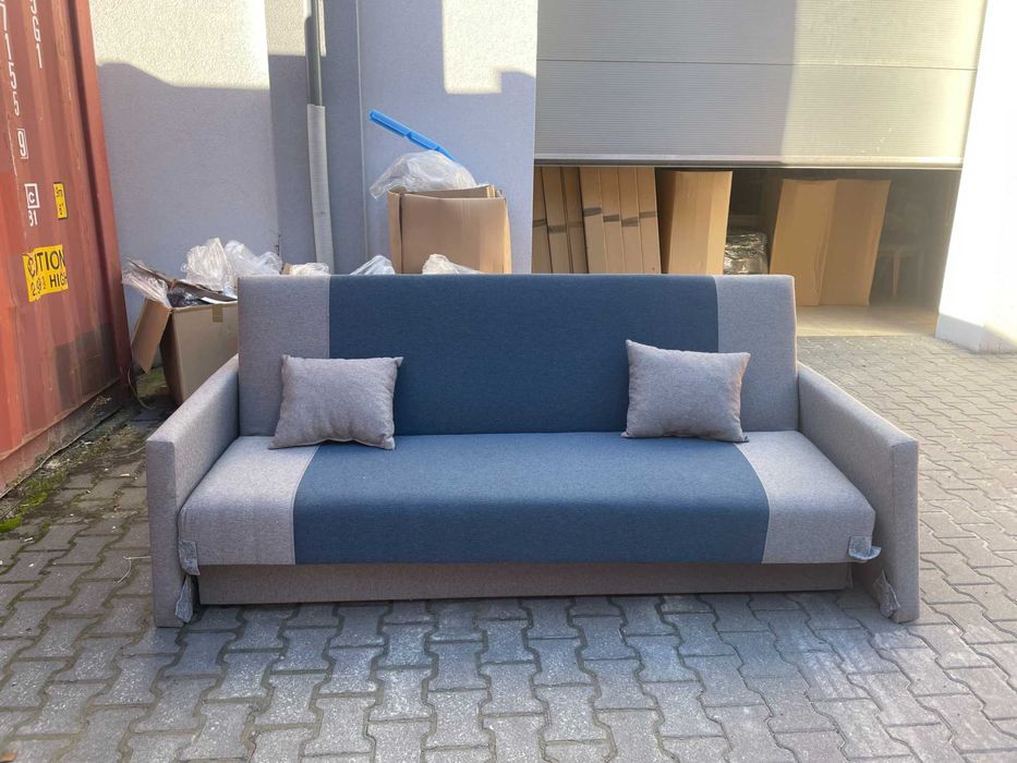 (672) Promocja! Wersalka z bokami na sprężynach, 850 zł