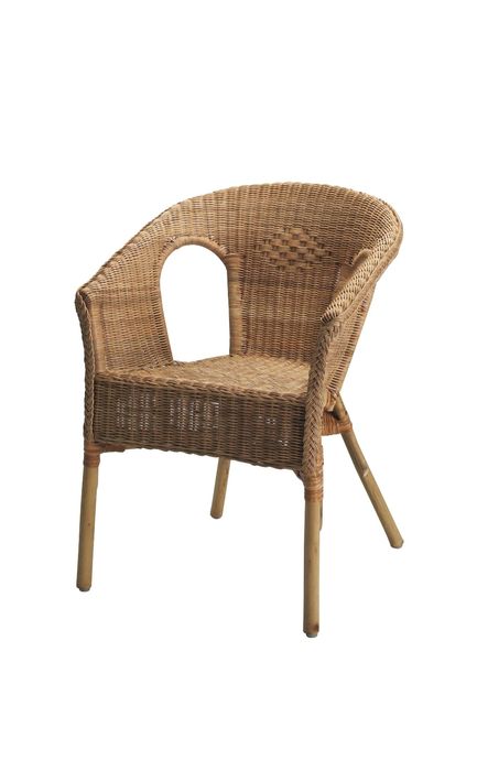 Krzesło fotel rattan/bambus AGEN ikea