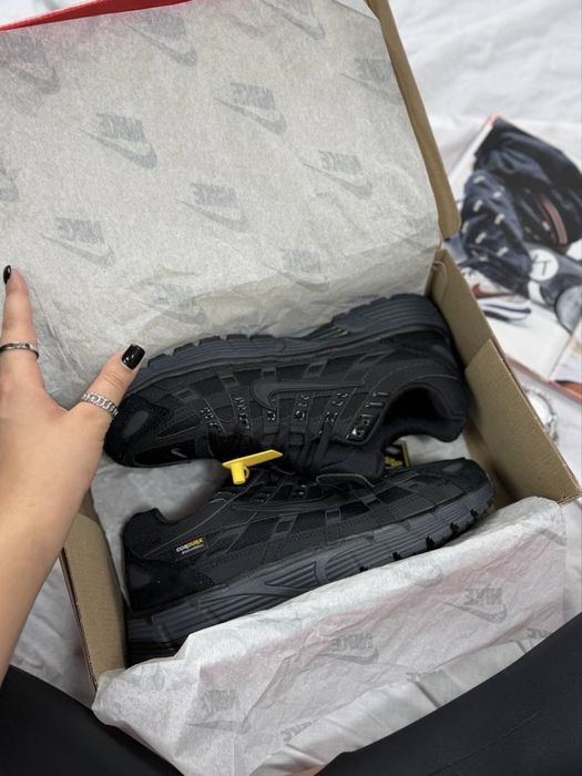 Gore-Tex! Кросівки Nike P-6000 Black Cordura•Найк П-6000(чорні) Гор-текс,nike,p-6000