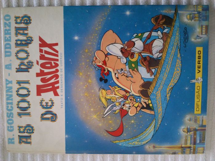 As 1001 Horas de Astérix, Difusão Verbo, 1ª edição Outubro 1987