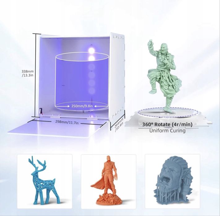 Urządzenie do utwardzania Geeetech GCB-2 do drukarek 3D M1730