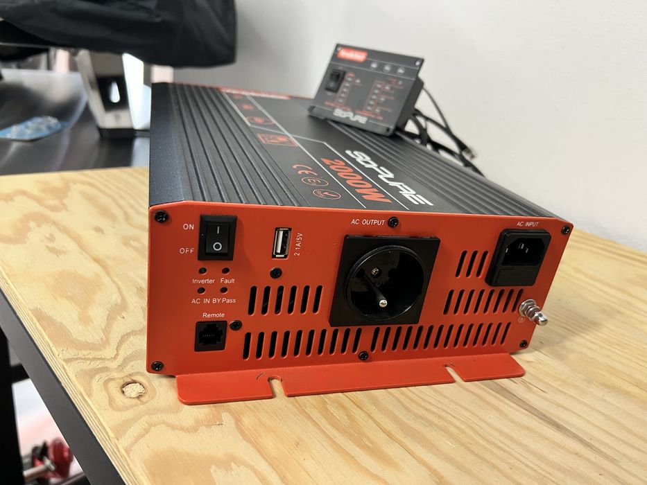 Inversor Onda Pura 2.000W Vechline - NOVO