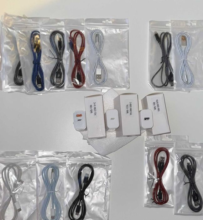 Cabos de Carregamento Trançados – Venda em Lote (WS-100, WS-133L, WS-168) – Lisboa