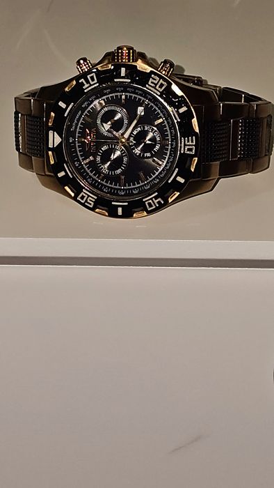 Invicta Specialty Ref 2112 Cronógrafo Quartz PVD Rose Gold Full Set Raro
