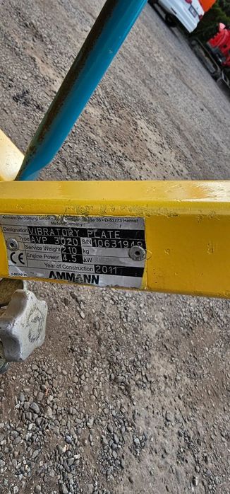 Zagęszczarka gruntu Ammann AVP 3020 wacker dpu3050