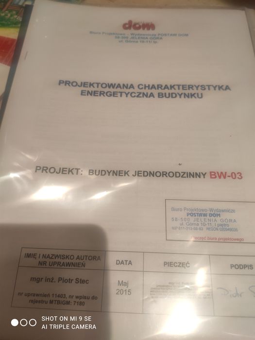 Projekt budowlany BW-03