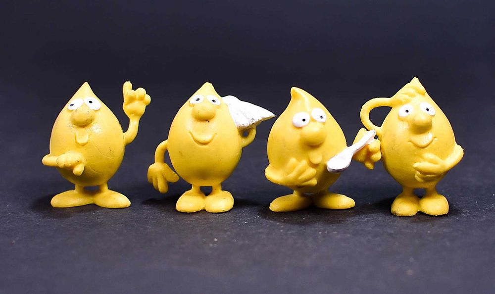 4x Figurka Tonsinchen  Trophen Pharma