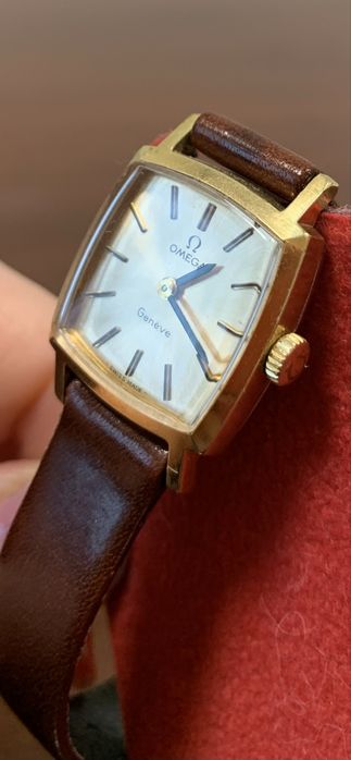 Zegarek Omega Genève vintage, ref. 511.385 – mechaniczny, pozłacany