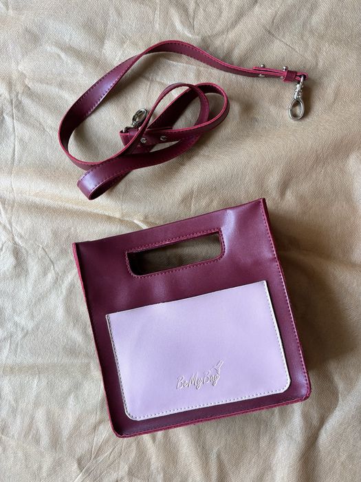 Сумка жіноча Be my Bag з екошкіри бордова