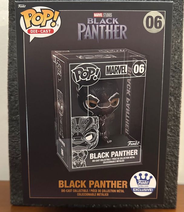 Funko POP! Black Panther 06 Die-Cast Marvel