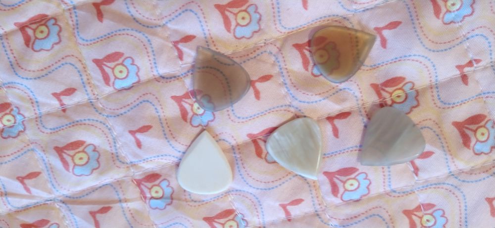 Palhetas silicone Novo