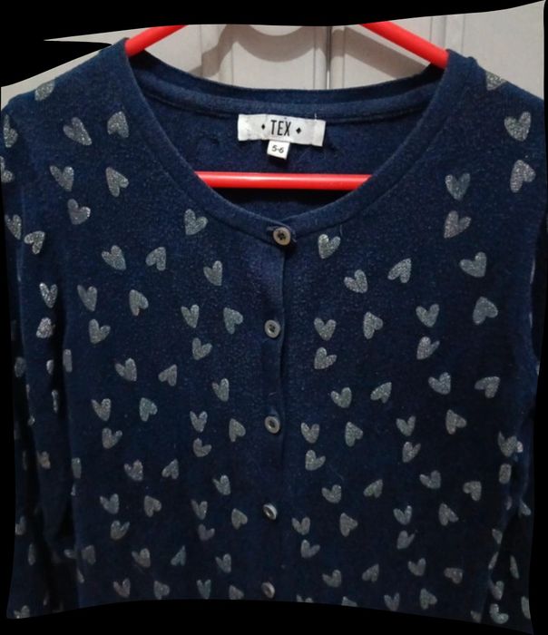 Sweterek rozpinany dla dziewczynki