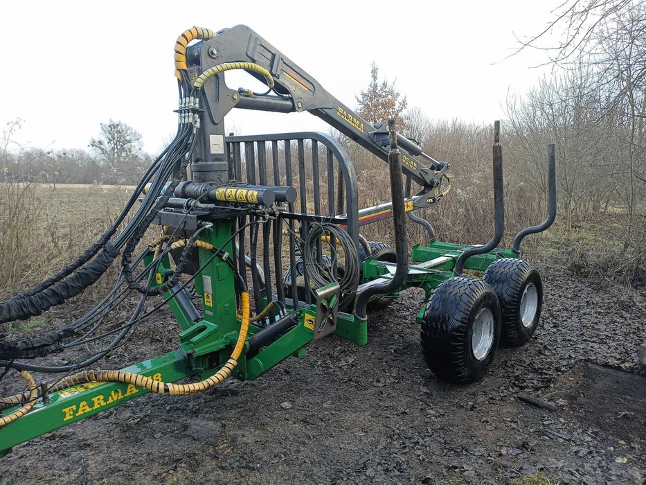 przyczepa leśna Farma C 5,3 G2