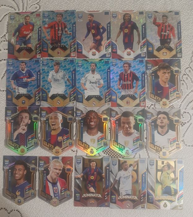 Panini Fifa 365 v 2026 zestaw 150 kart każda karta inna!