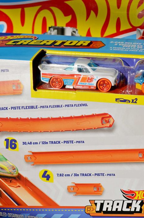 Набір Доріжки Hot Wheels Track creator Speed Snap +2 машинки траса