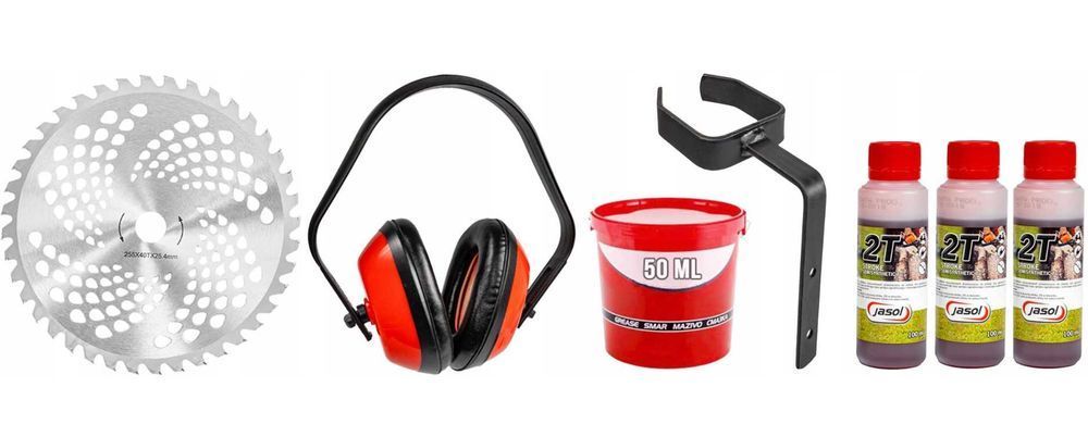 KOSA SPALINOWA Mocna  5.2KM DEMON Podkaszarka ręczna + Akcesoria