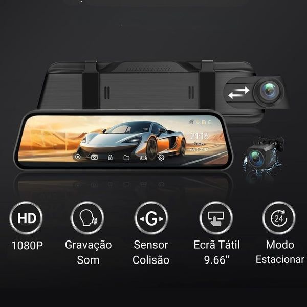 Retrovisor com câmara xdye