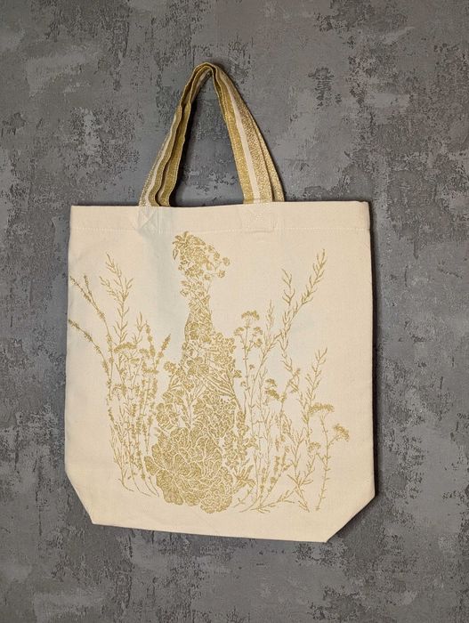 Oryginalna torba shopperka Dior J'adore / VIP Gift z poświatą złota