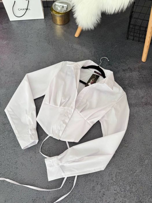 Біла СОРОЧКА з котону