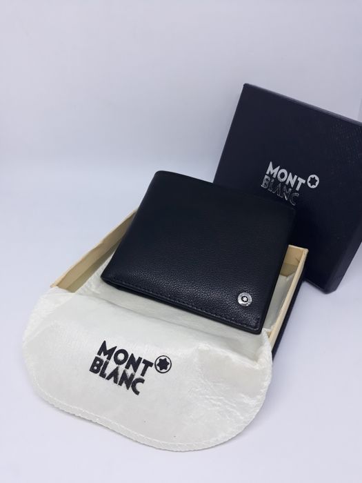 Чоловічий гаманець монт бланк кошельок | Мужской кошелек портмоне кожа