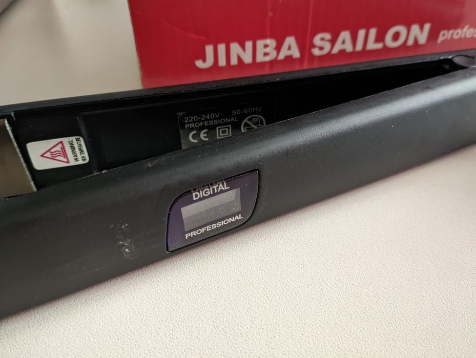 Випрямляч / утюжок для волосся Jinba JB-877 (з дисплеєм)