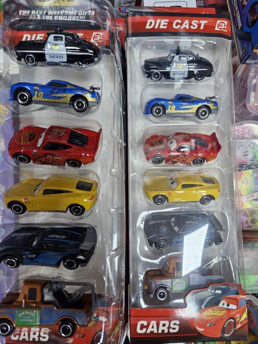 Тачки, Маквін, металеві моделі, набір