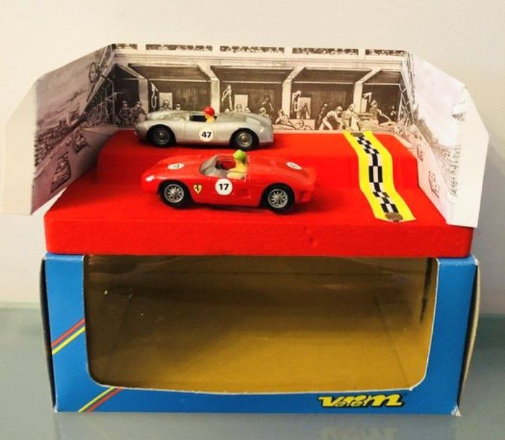 Verem Lê Mans Retro - Ferrari + Panhard DB 1/43 como novo