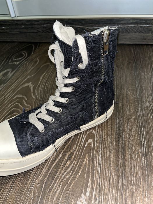 Rick owens ramones distressed