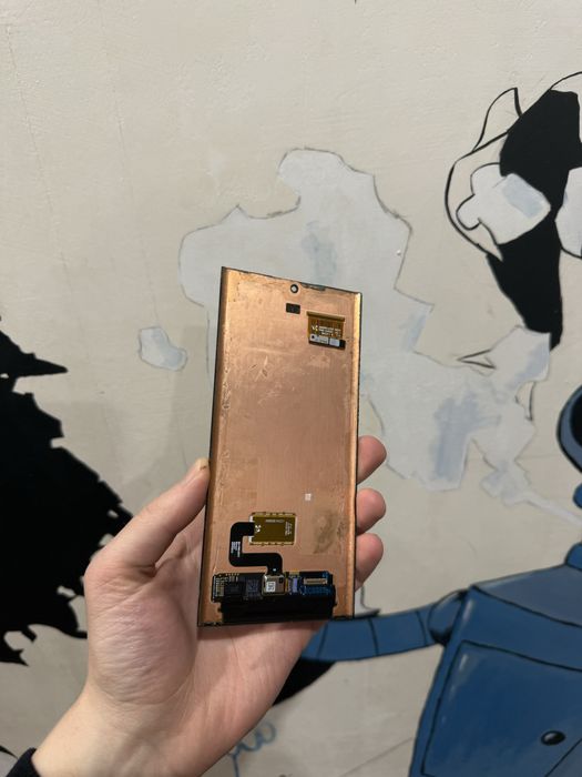 Дисплей Samsung Galaxy S22 Ultra с отпечатком пальца модуль экран