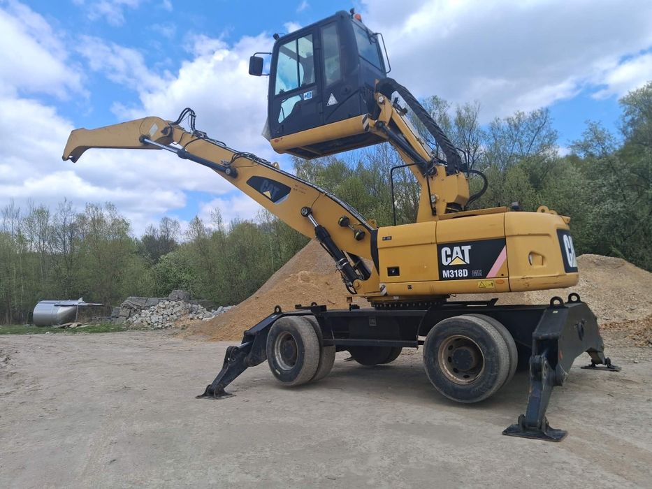 Koparka przeładunkowa cat 318d mh