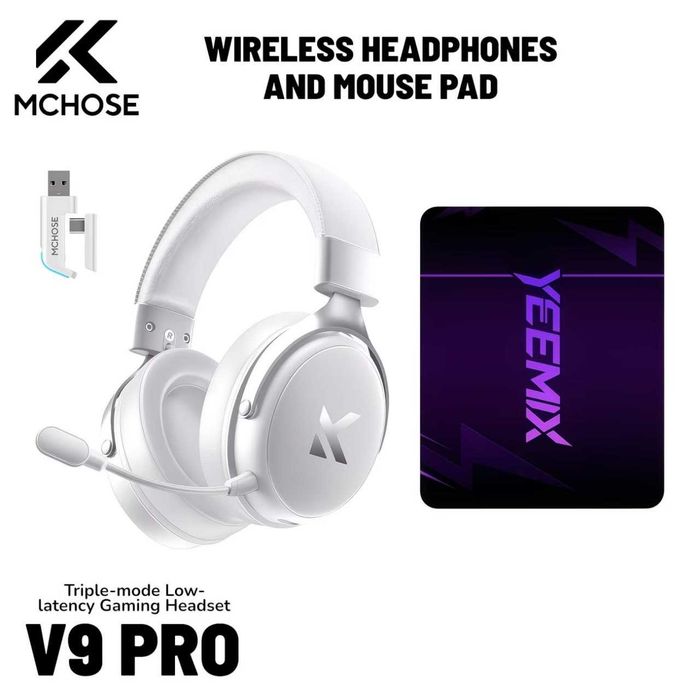 Безпровідні ігрові навушники Mchose V9 Pro [НОВІ]