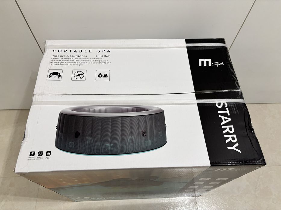 MSpa STARRY – 6-osobowe jacuzzi ogrodowe / spa dmuchane