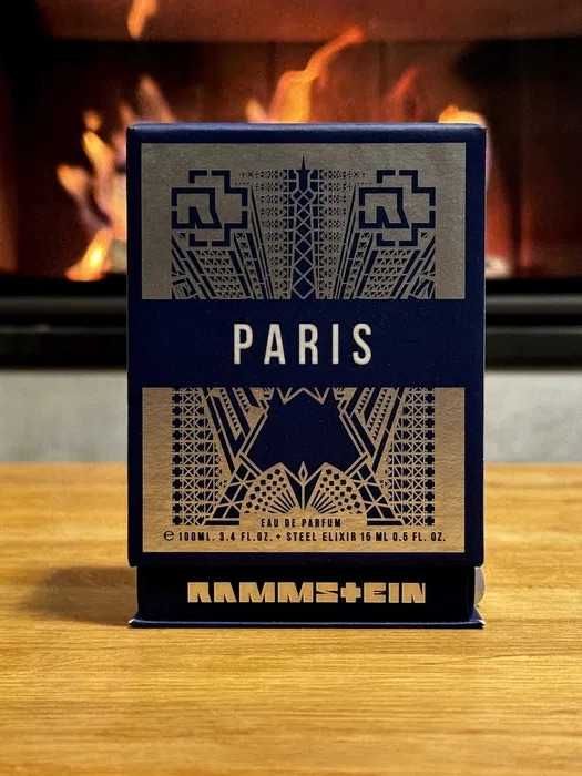Rammstein Paris EDP 100ml + Paris Steel Elixir EDP 15ml wys. ten sam d
