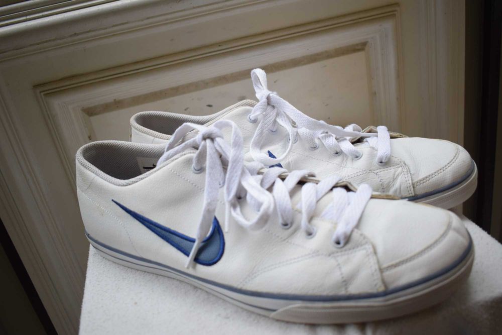 кожаные кеды кроссовки Nike р. 46 30 см