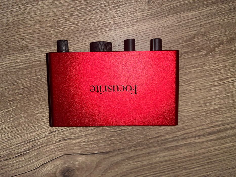 Focusrite Scarlett Solo 4th Gen аудіоінтерфейс