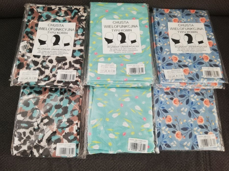 Chusta Wielofunkcyjna typu Komin