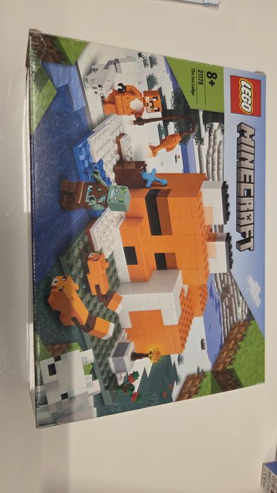 Minecraft Lego 21178 siedlisko lisów
