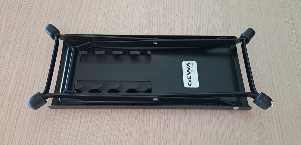 Apoio de pé para guitarra preto