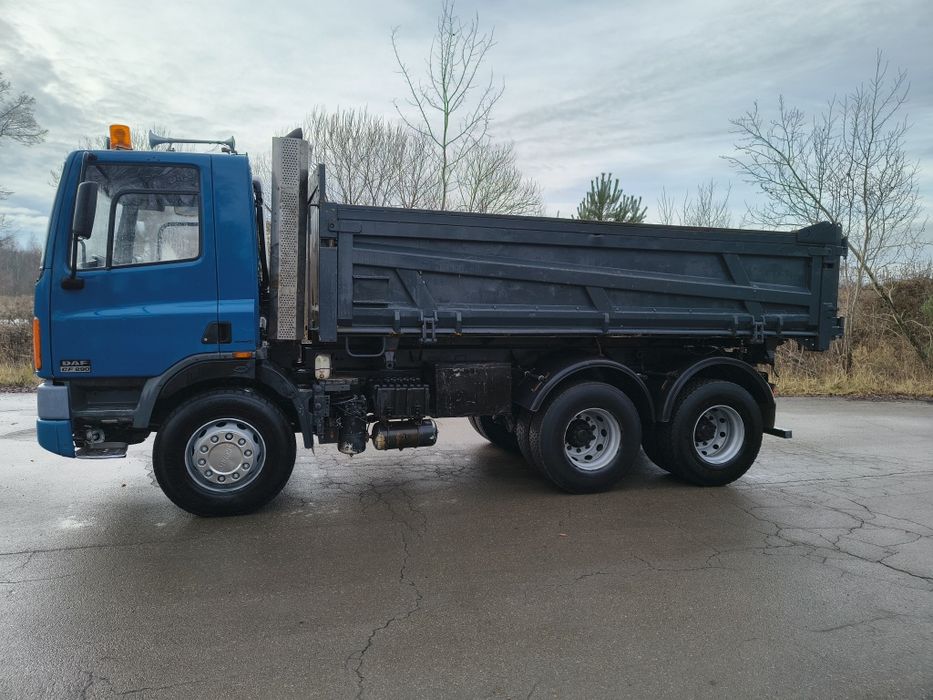 Daf CF 75 6x4 wywrotka hydroburta specjalny krótki zwrotny (  kiper )