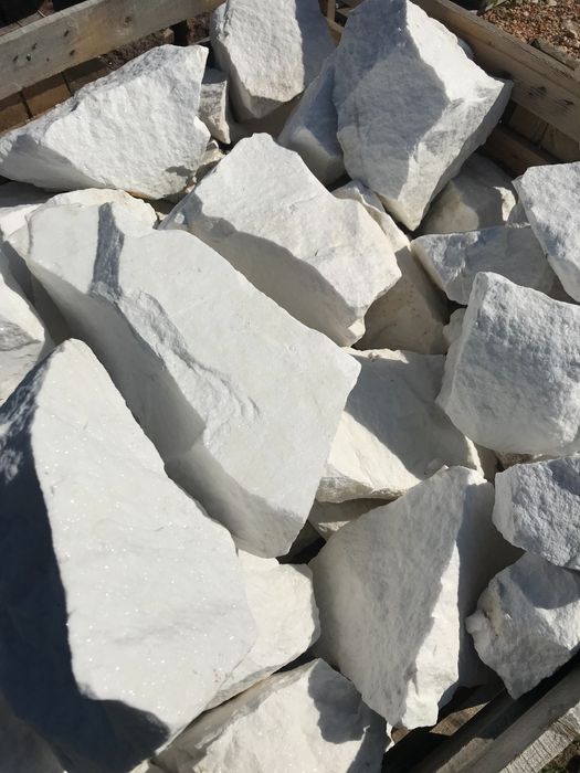 ŚNIEŻNOBIAŁY THASSOS Kamień, Skała, Skałka do Ogrodu, Akwarium Grys