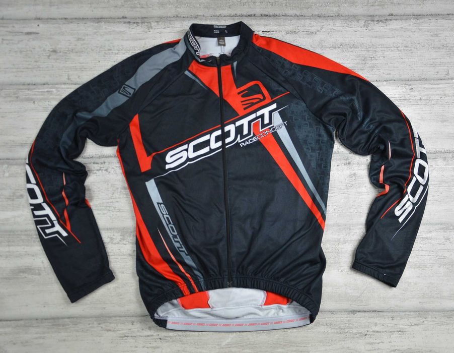 Scott meska lekka bluza rowerowa longsleeve - L