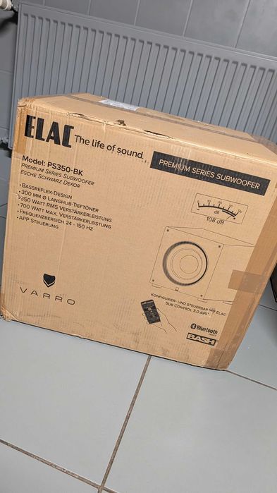 Subwoofer ELAC Varro PS350 (NOWY)