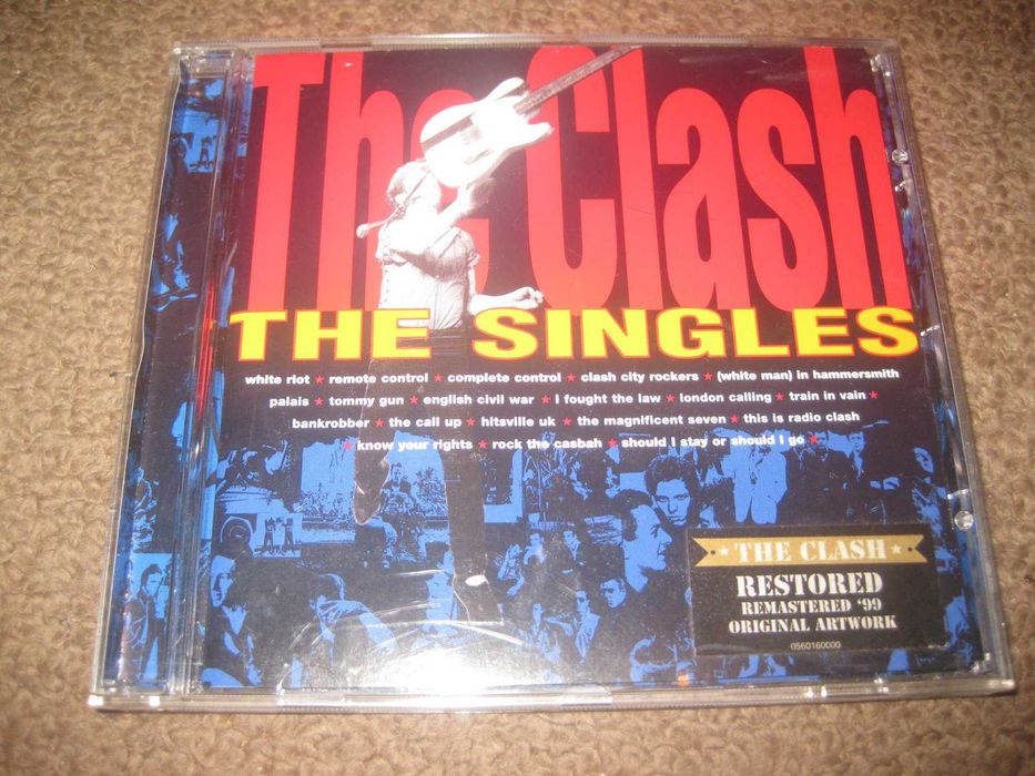 CD dos The Clash "The Singles" Portes Grátis!