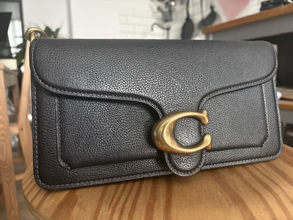 Сумка the tabby bag leather coach