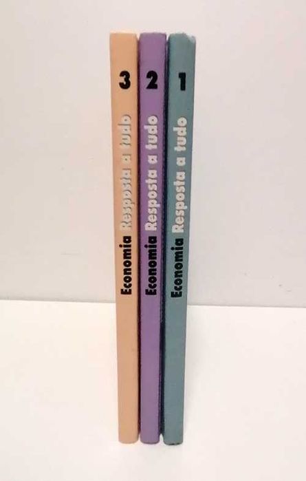 3 Livros - Economia (Resposta a Tudo)